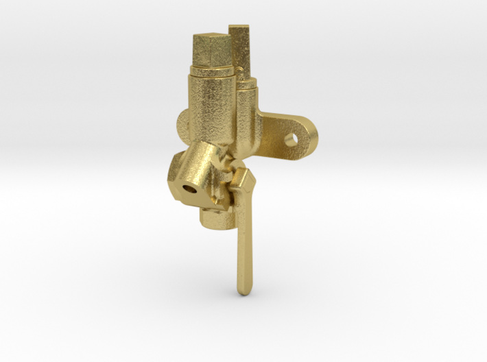 1/8&quot; scale Retainer Valve Brass 3d printed