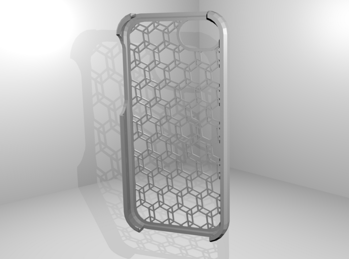 Iphone 5 Hexagonal Case 3d printed 