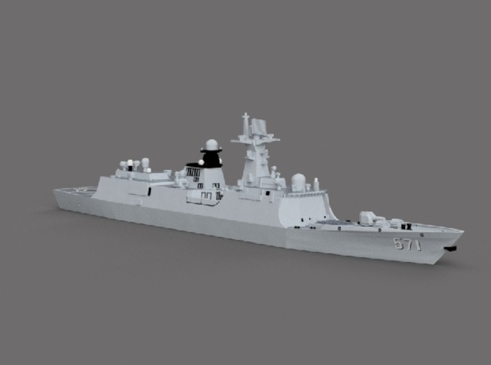 1/1250 CNS Yuncheng 3d printed Computer software render.The actual model is not full color.