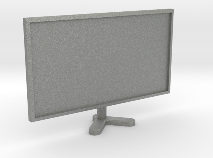 1:18 Scale Single Computer Monitor 3d printed