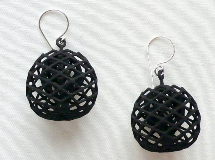 buds earrings 3d printed