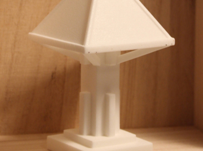 1/6 scale Arts and Crafts Lamp 3d printed 