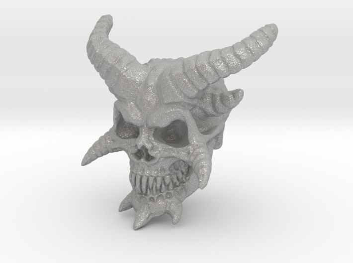 Demon Skull v2 3d printed