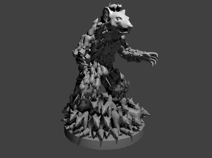 ArtStation - Rat King Model Print