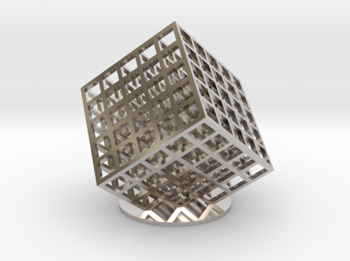 lattice cube 5x5x5 3d printed