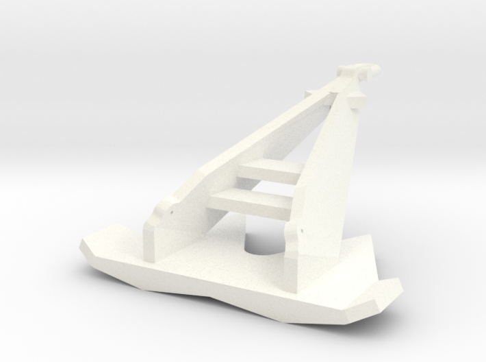 8 ton offshore anchor (1:200) 3d printed 