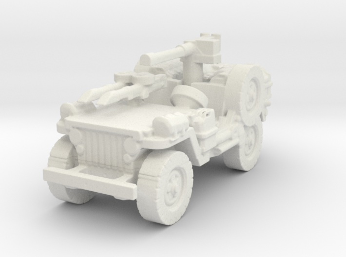 1/100 LRDG Jeep 3 3d printed