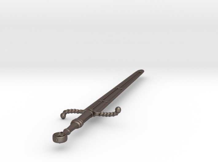 Wolven Steel Sword Mastercrafted Letter Opener 3d printed
