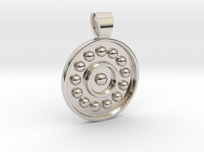 Antique solar system [pendant] 3d printed
