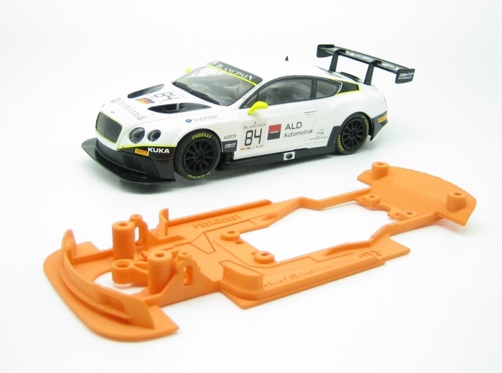 PSSX00501 Chassis for Scalextric Bentley GT3 3d printed