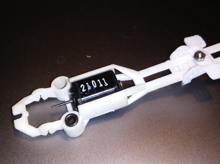 SL2-BW-Mk1 Tunable Mag Chassis 3d printed Rotate motor 90 degrees.
