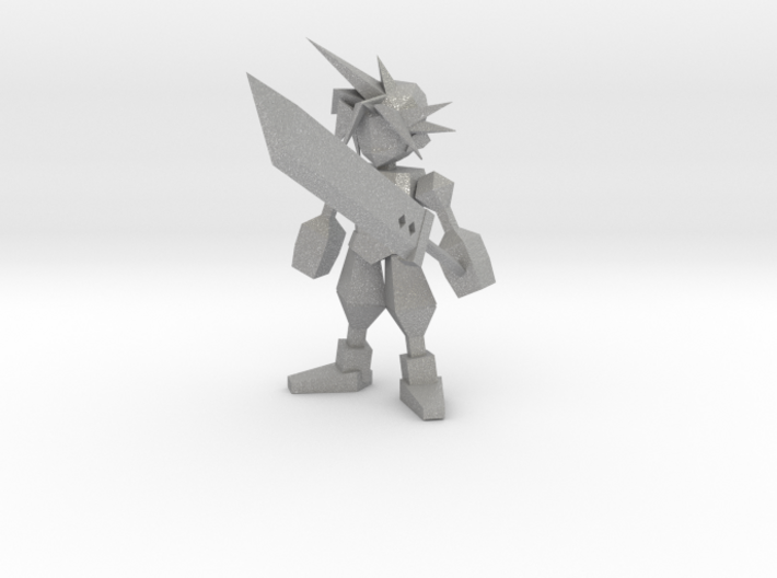 Final Fantasy 7 Cloud With Buster 3d printed
