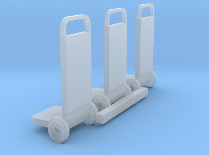 HO Scale 2 Wheelers 3d printed This is a render not a picture