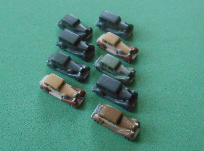 Cars (WW2) 3d printed Photo and painted by sgberger.