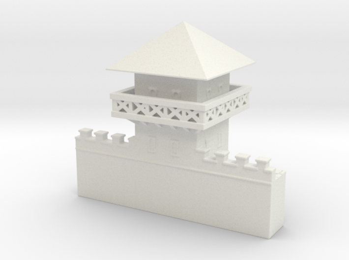 hadrian's wall Watchtower 6mm 1/285 3d printed