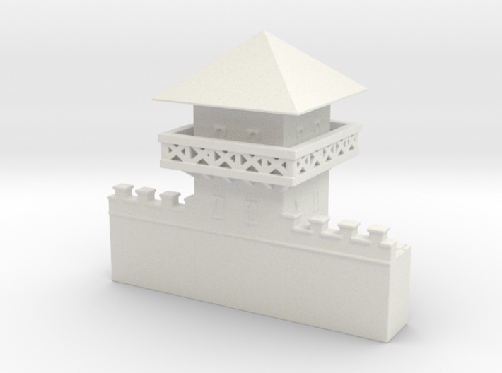 hadrian's wall Watchtower 1/200 3d printed