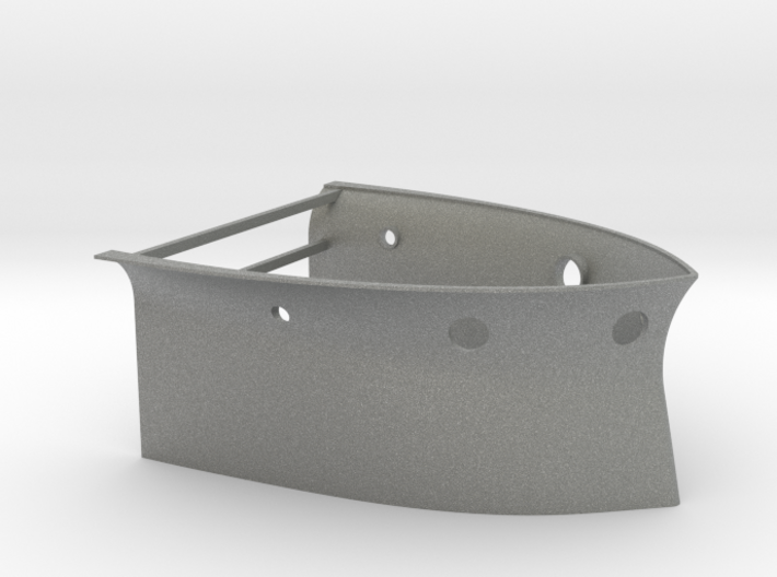 P boat Forward steering compartment 1/48 3d printed 
