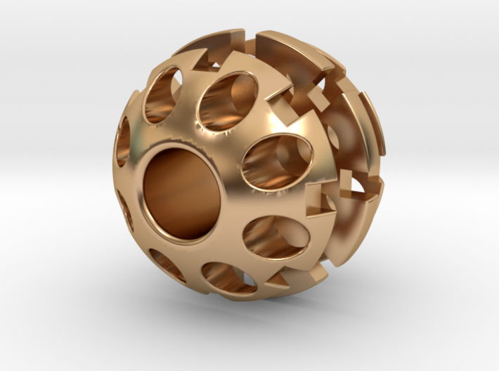 20mm Sphere Bead 3d printed