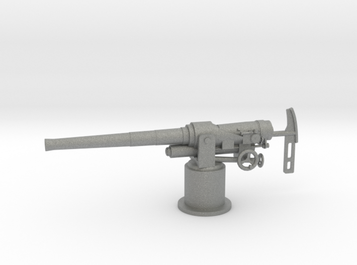 1/32 RN QF 12-pounder (76.2 mm) gun 3d printed