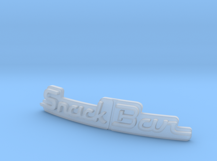 Snackbar v4, v3, 2.5 &amp; v1.5 - Logo Insert 3d printed