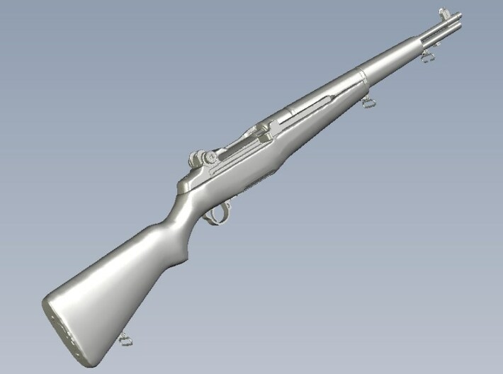 1/22.5 scale Springfield M-1 Garand rifles x 3 3d printed 