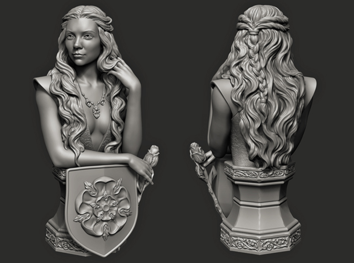 Margaery Tyrell. (8cm\3.14 inches) 3d printed