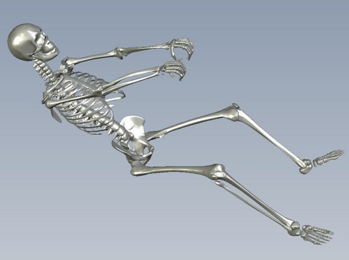 1/35 scale Viking oarsman skeleton figure x 1 3d printed 