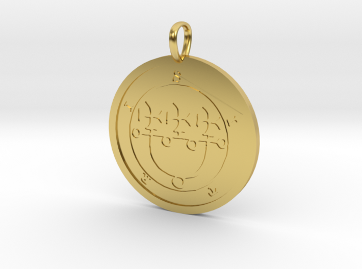 Sitri Medallion 3d printed