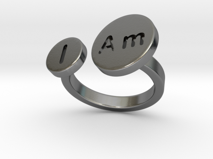 I Am Ring - Bold 3d printed 