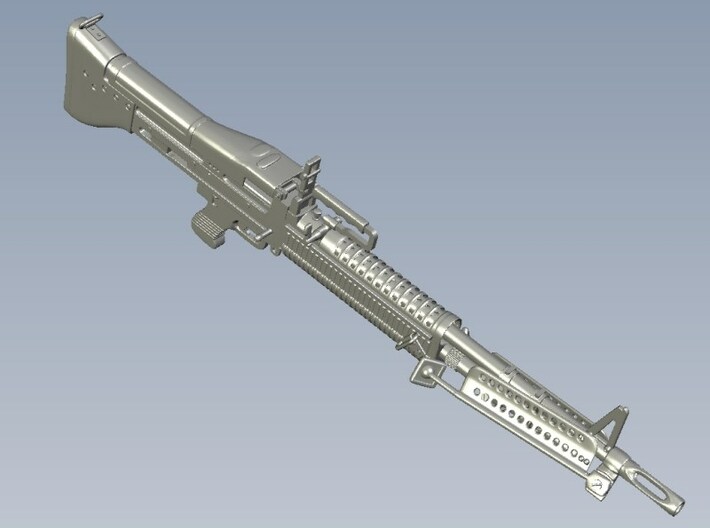 1/20 scale Saco Defense M-60 machineguns x 2 3d printed 
