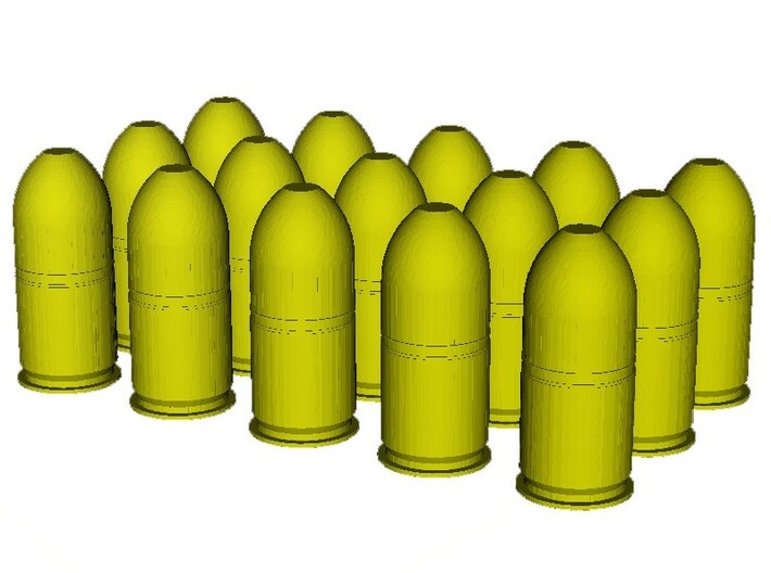 1/20 scale M-781 40x46mm grenades x 15 3d printed