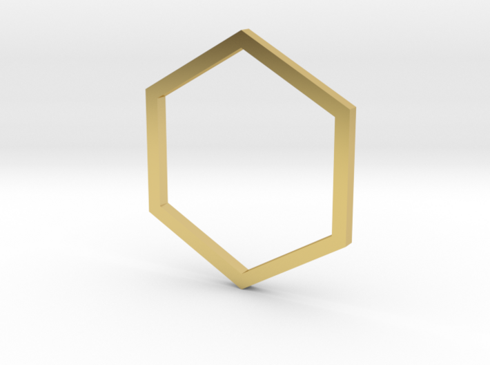 Hexagon 13.61mm 3d printed