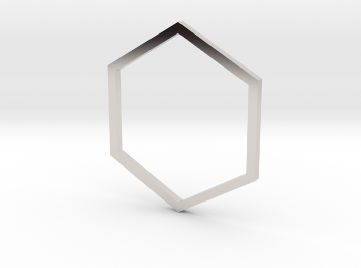 Hexagon 16.00mm 3d printed