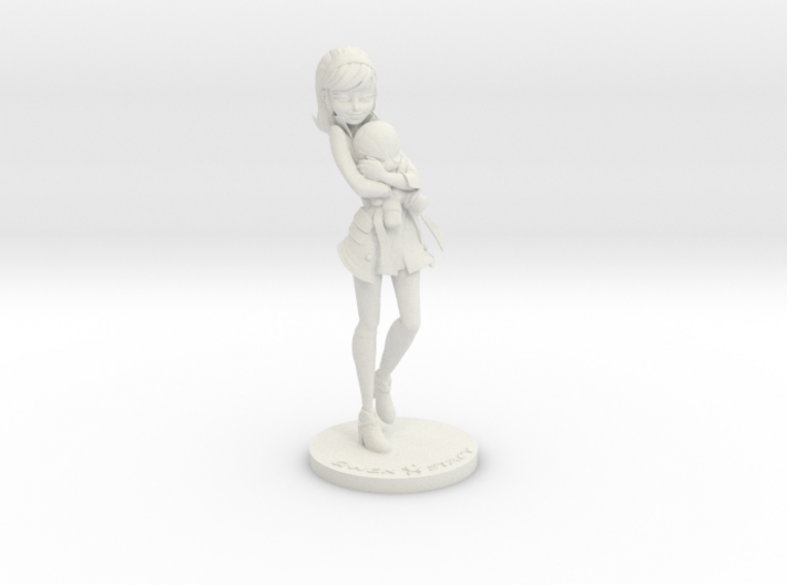 Gwen Stacy 3d printed