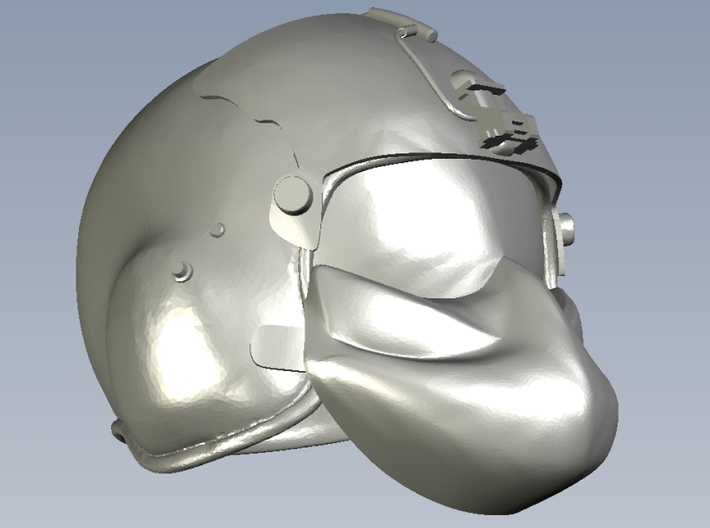 1/18 scale Gentex HGU-56/P helmet & shield x 1 3d printed 