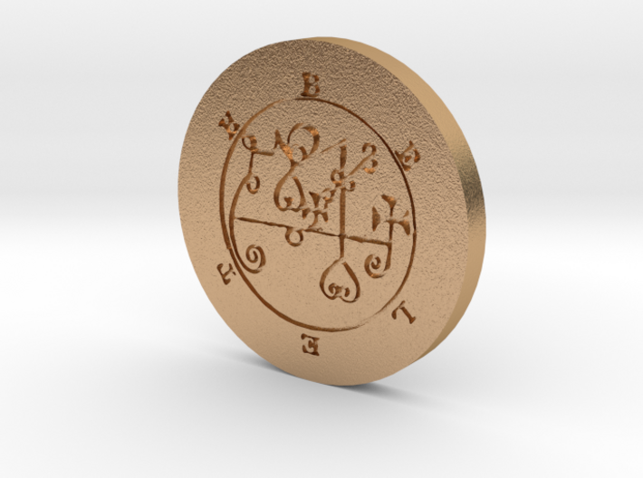 Beleth Coin 3d printed