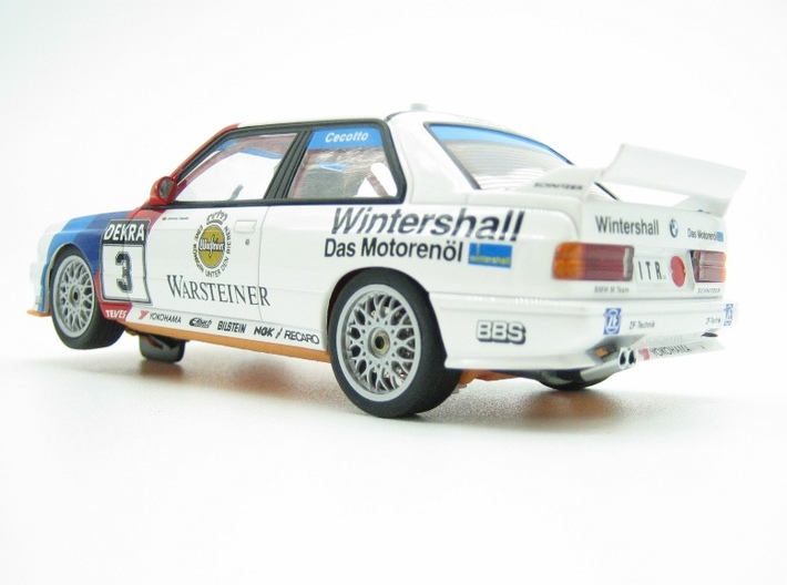 PSAA00101 Chassis for Autoart BMW M3 E30 DTM 3d printed picture is only for illustration, car and parts are not included