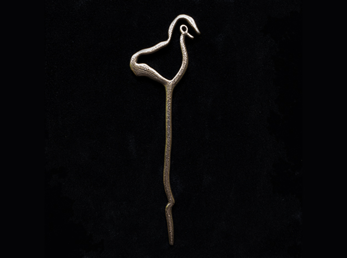 Early - Hair Pin - Ancient Roots 3d printed