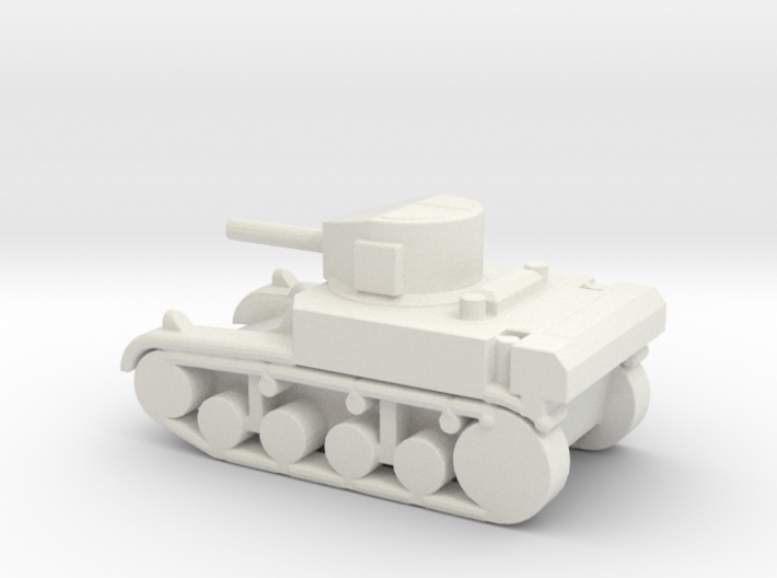 1/200 Scale Stuart M3A1 Light Tank 3d printed