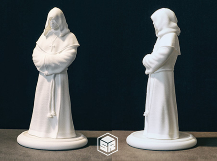 Monk Character 3d printed 