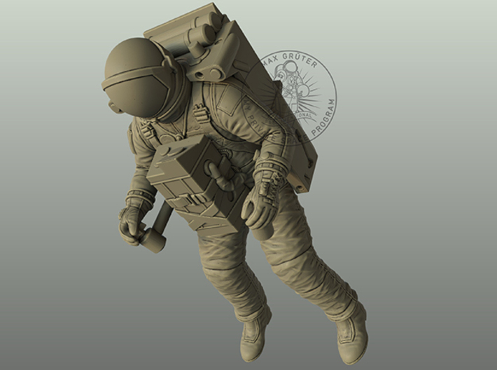 Gemini Astronaut with LTV Unit / 1:48,72,24  3d printed 