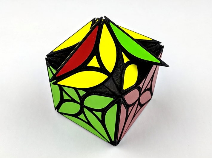 Collider Cube 3d printed Three Turns