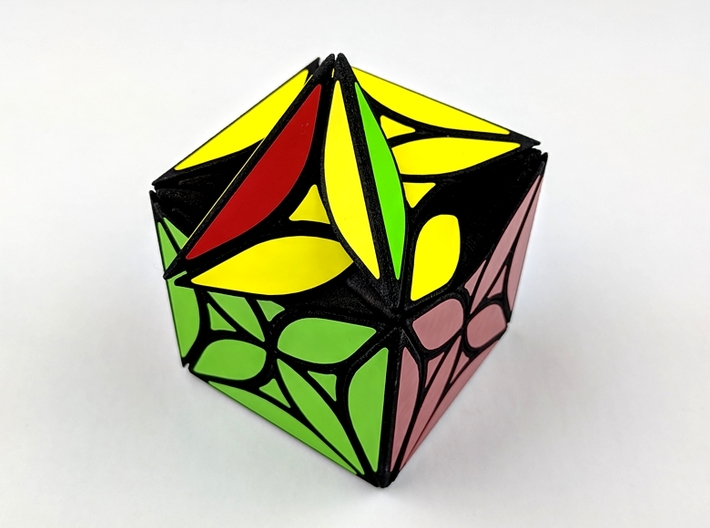 Collider Cube 3d printed Four Turns