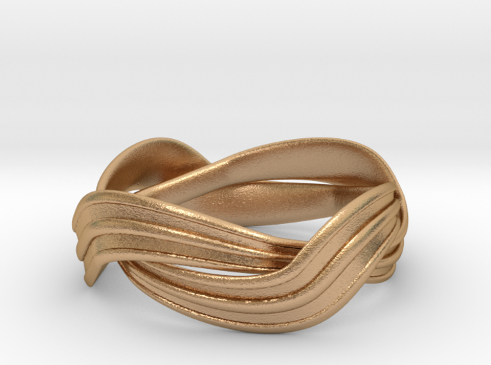 Turban Roll - Ring 3d printed
