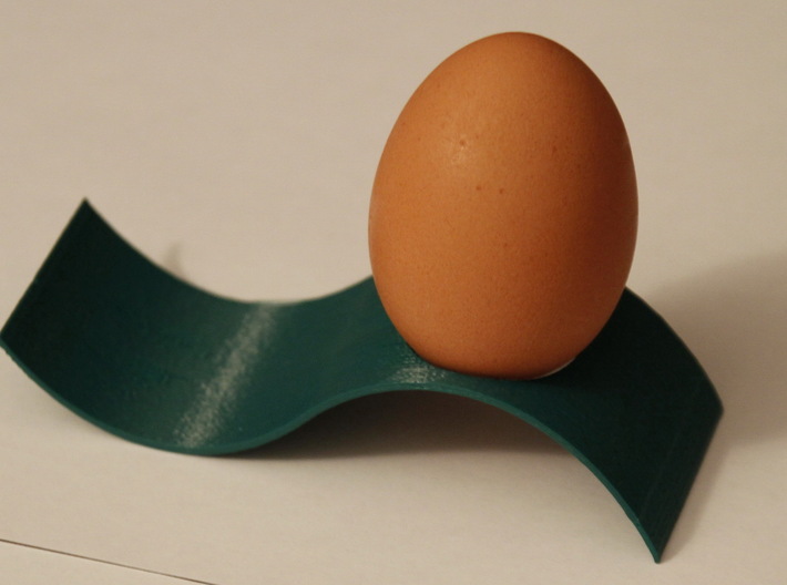 Minimalist Egg Holder 3d printed