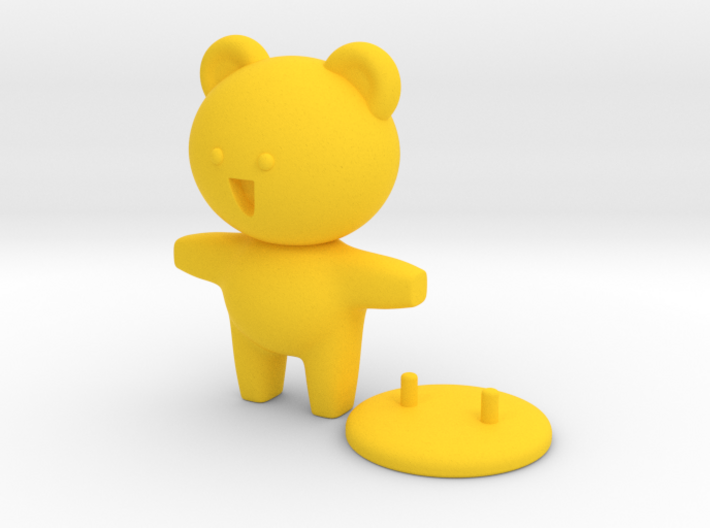Bear 3d printed 