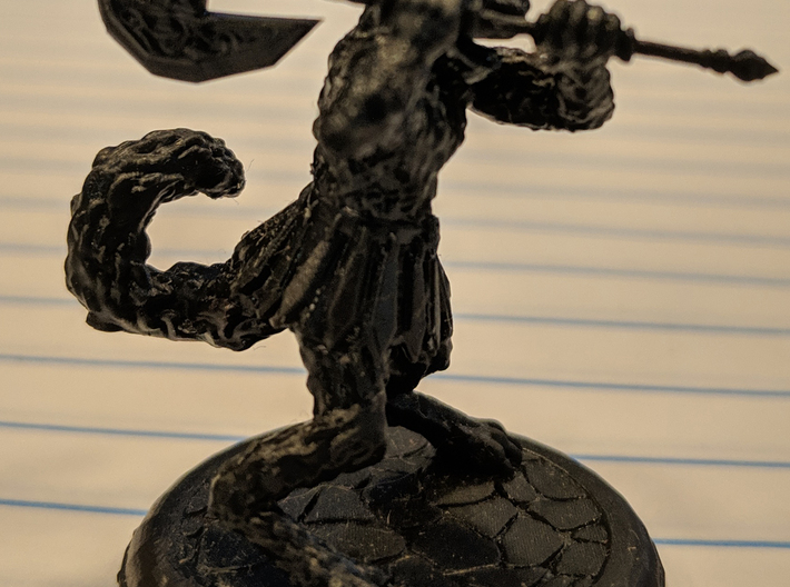 Cat Warrior 28mm ( Updated ) 3d printed 