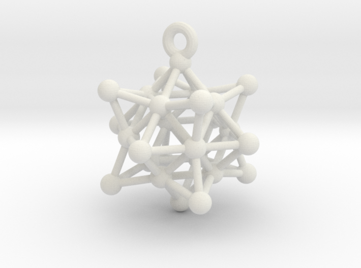 Stellated Vector Equilibrium Cuboctahedron Sacred 3d printed