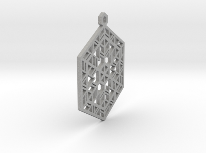 Snowflake Christmas Ornament 3d printed