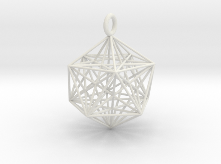 Icosahedron Dodecahedron Nest - 32mm 3d printed